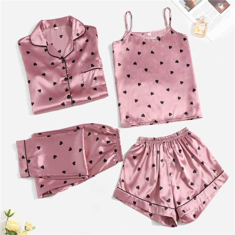 Ladies Fashion Casual Pajamas Set