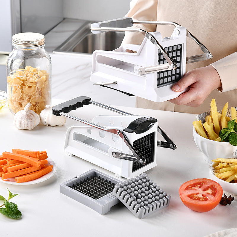 Stainless Steel Hand Push Potato Strip Cutter Kitchen Tools