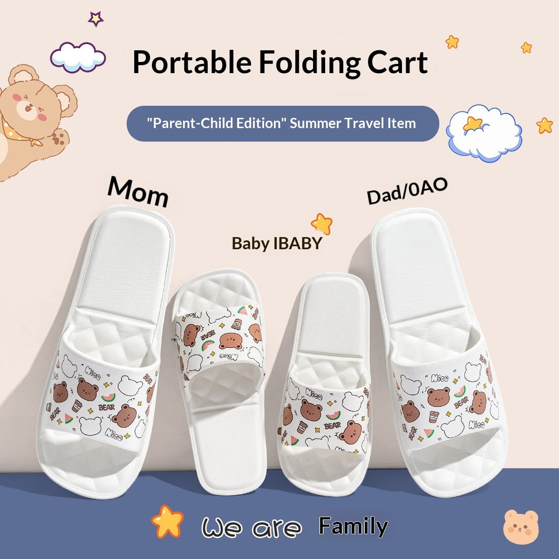 Antibacterial Non-slip Bathroom Floor Sandals