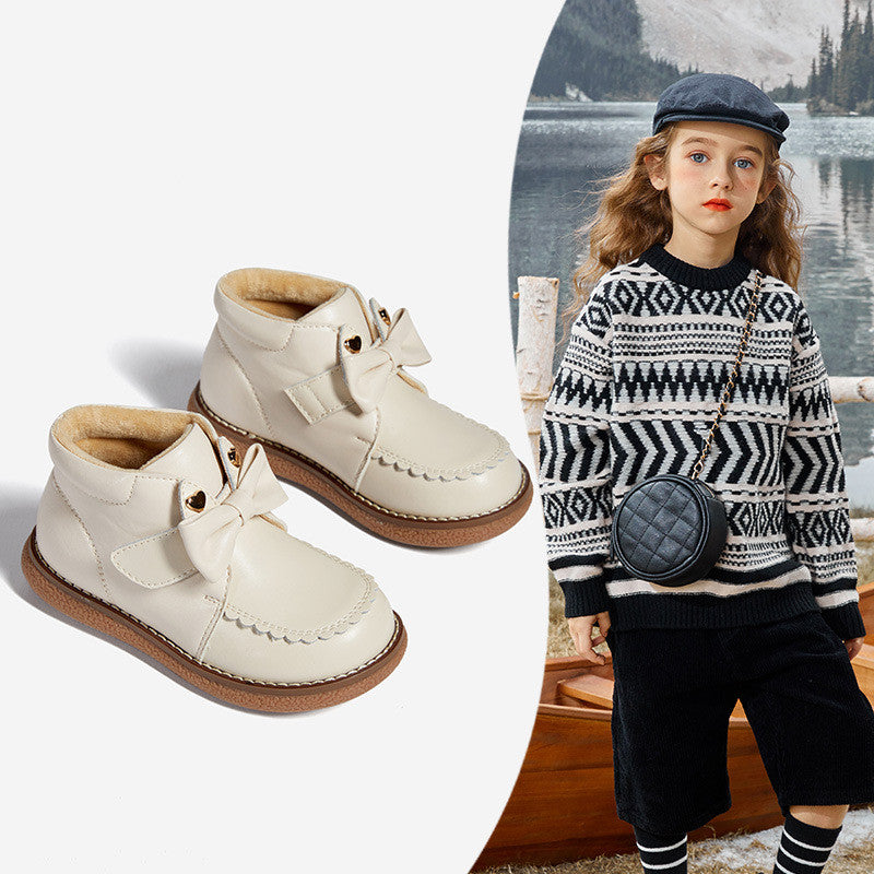 Children's Winter Short Girls Soft-soled Shoes, Boots