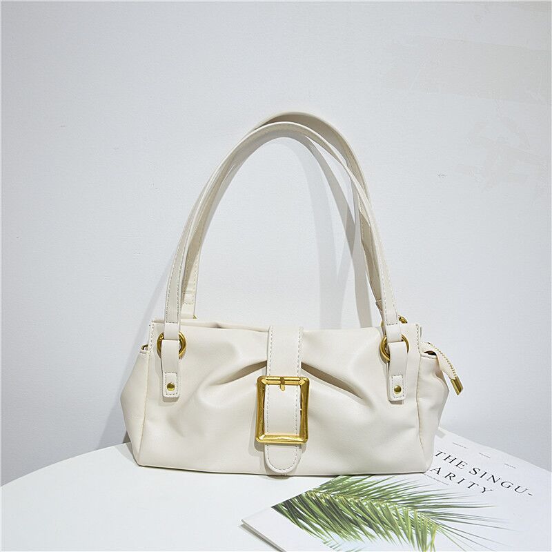 New Niche Womens Cowhide Underarm Tote Shoulder Bag