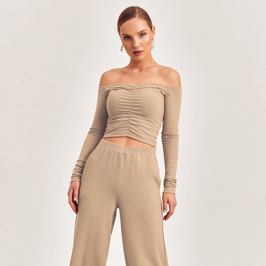 Outerwear Long-sleeved Trousers Pajamas Two-piece Set