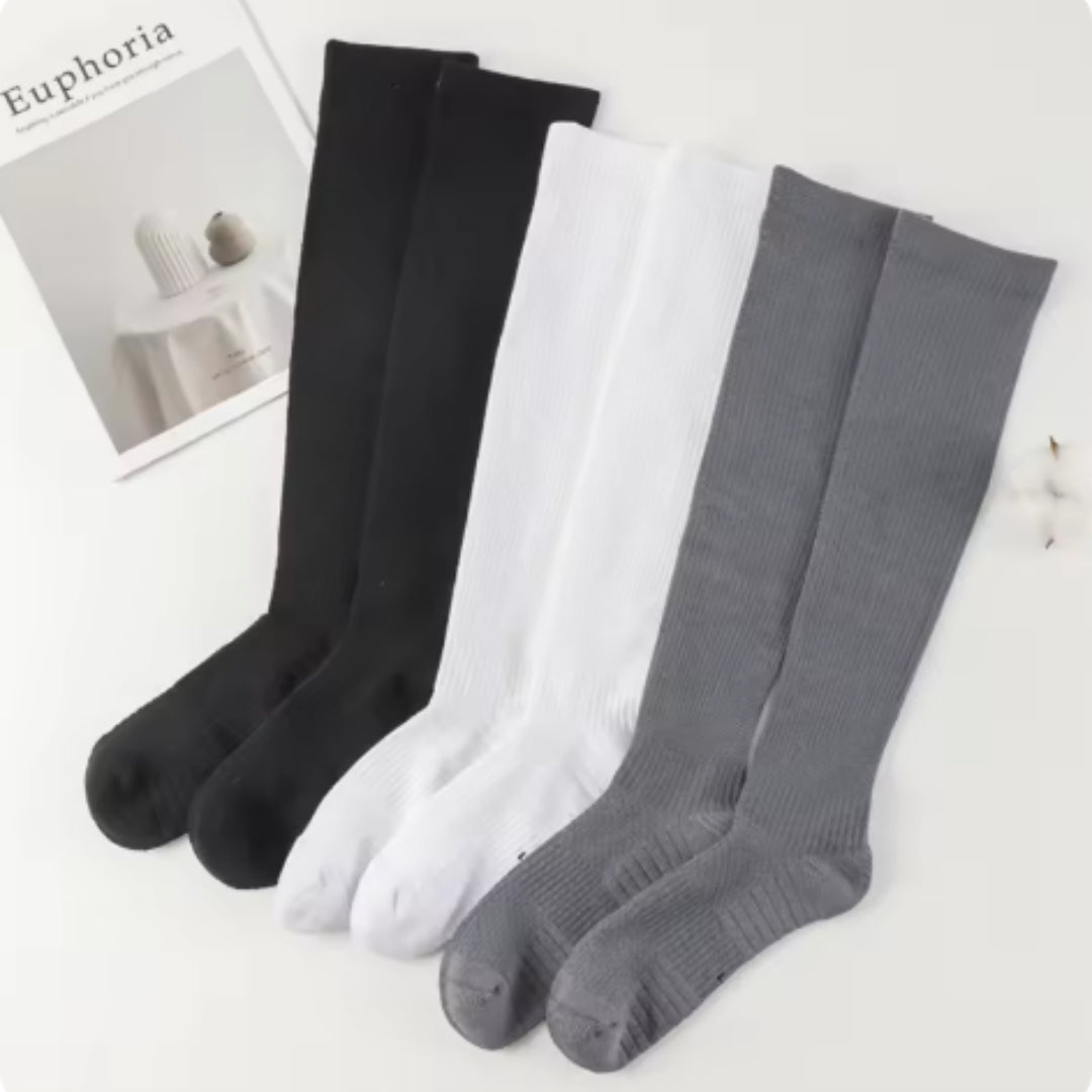 Slimming Compression Socks Made Of Bamboo Fiber Antibacterial And Deodorizing.