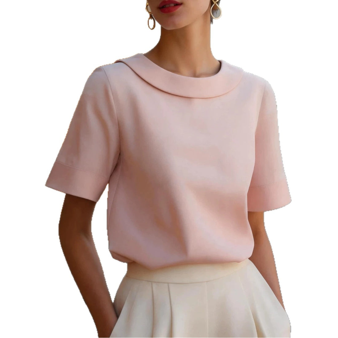 2026 European And American Fashion New Style, Elegant And Slimming Versatile Tops, Designer Niche Shirts For Women