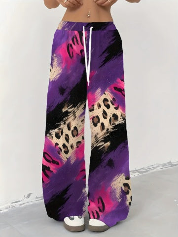 2026 New European And American Foreign Trade Amazon Fashion Casual Comfortable Simple Women's Straight Trousers