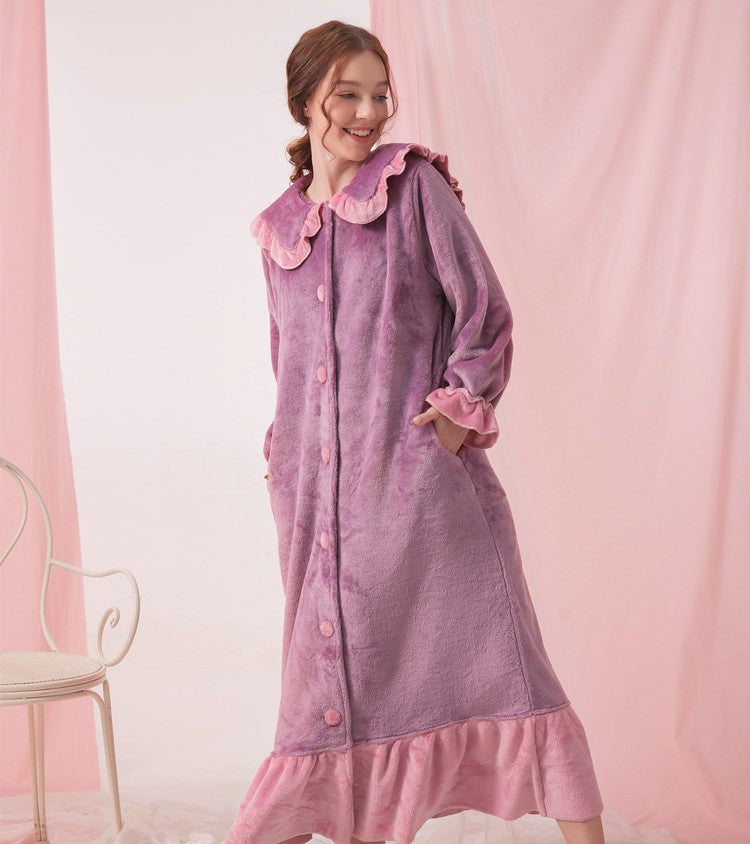 Women's Winter Flannel Pajamas Long