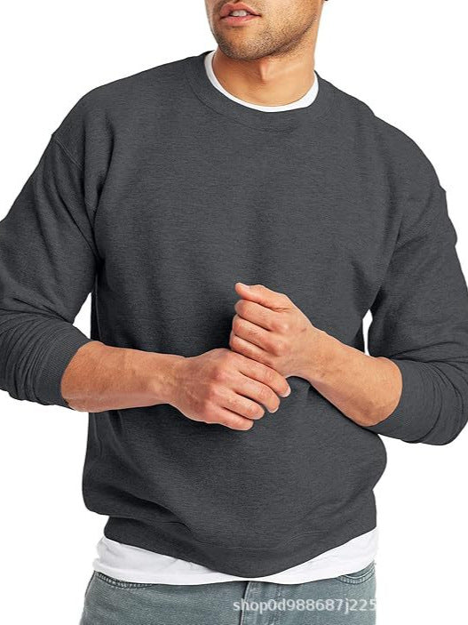 Spring And Autumn Men's Clothing Autumn Fashion Brand Crewneck Sweat Men's Handsome Youth Men's Top Foreign Trade Handsome Men's Clothing