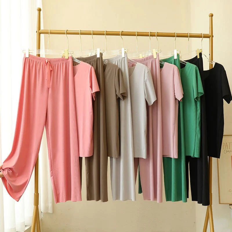Women's Ice Silk Pajamas